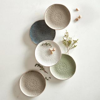Gold Rim App. Plate