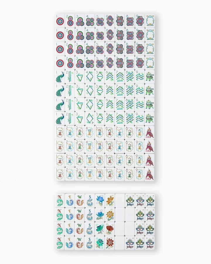 Sierra Mahjong Tiles