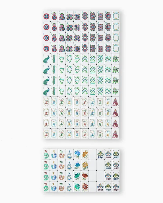 Sierra Mahjong Tiles