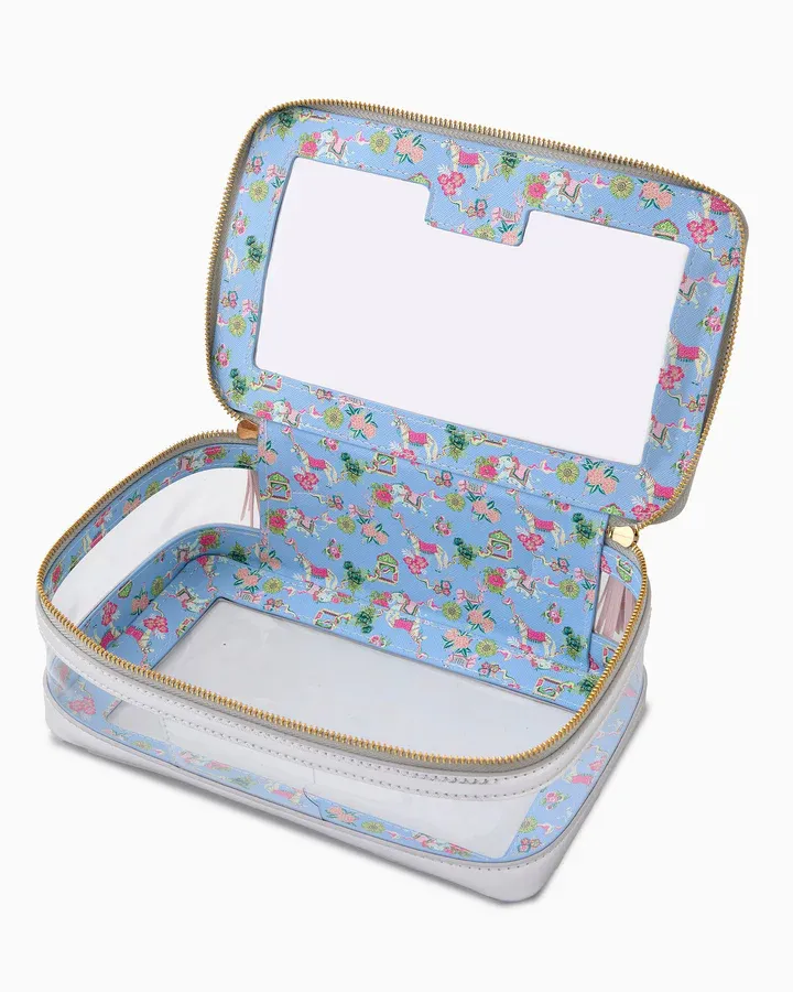 Silver Tile Storage Bag