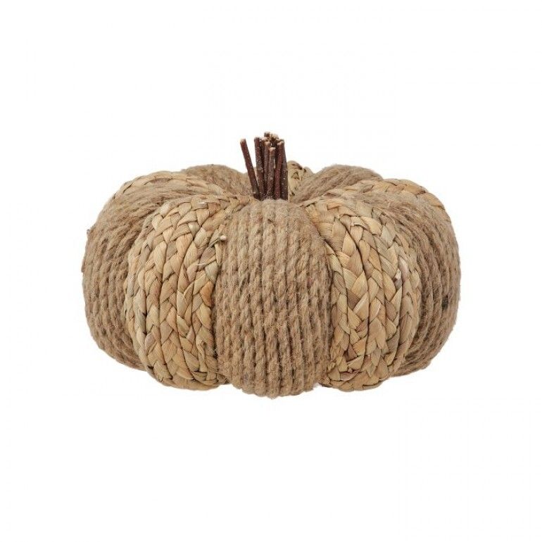 10" Rattan Pumpkin