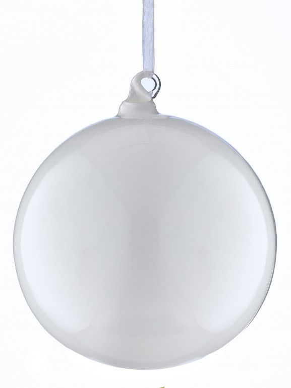 6" Shiny Ball Orn. Choco.