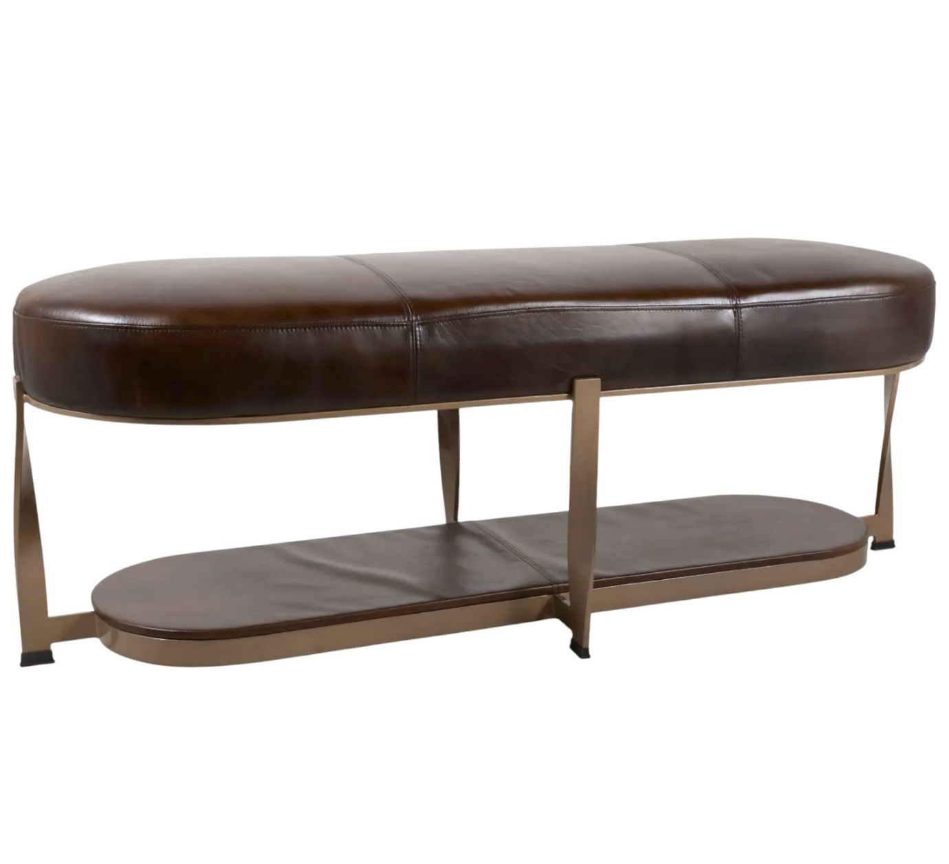 57"  KUPINO BROWN BENCH
