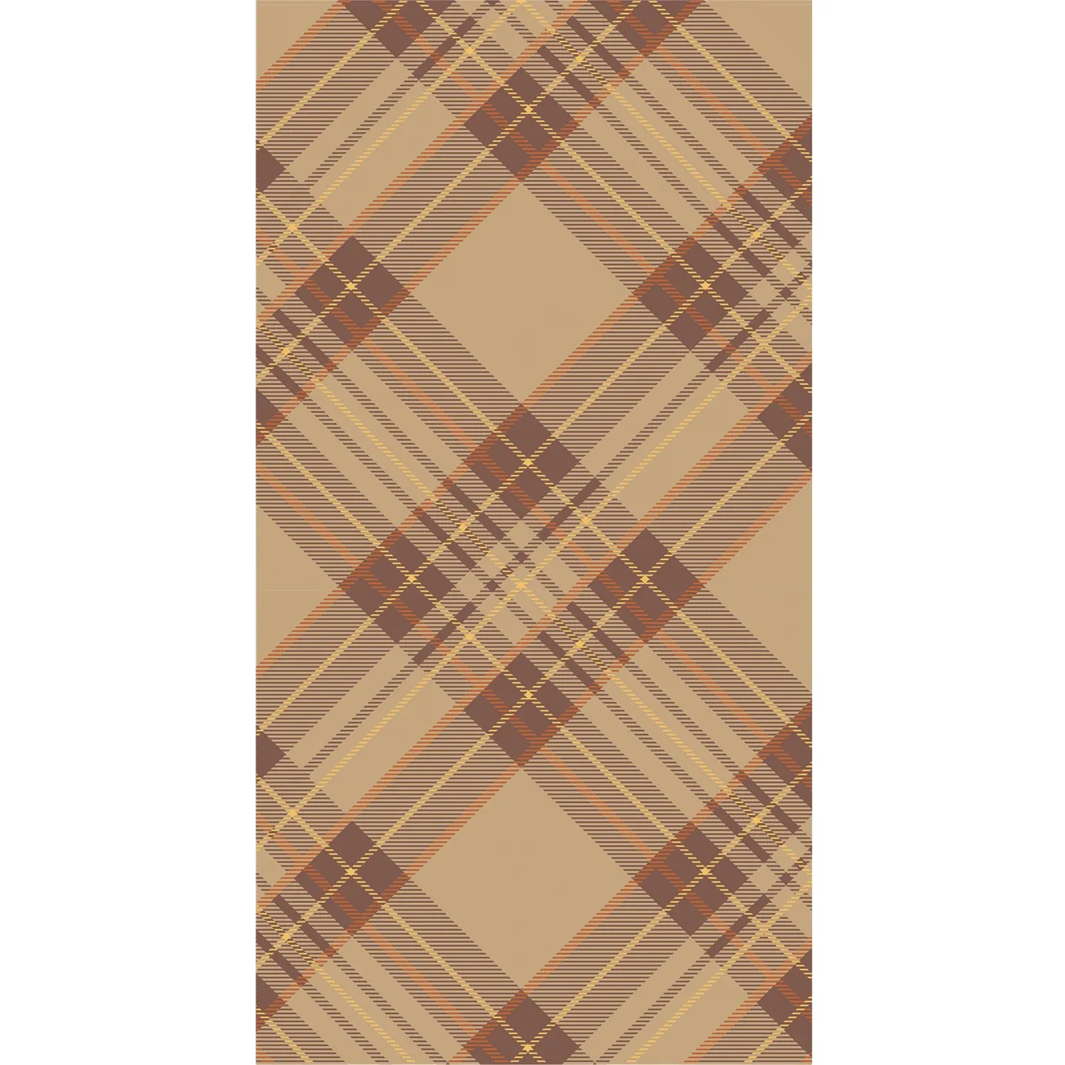 Autumn Plaid Guest Napkins