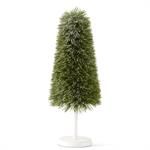 18" Snowy Pine on Base