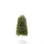 13" Snowy Pine on Base
