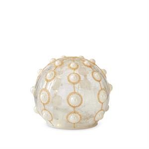 5" Gold/Pearl Globe