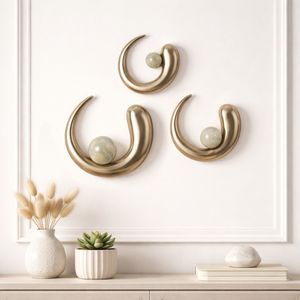 Ellerywell Gold Wall Hanging Set