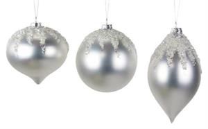 Silver Asst. Orn