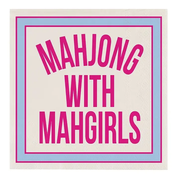 MahGirls Bev. Napkin