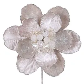 Grand Magnolia Stem- Platinum