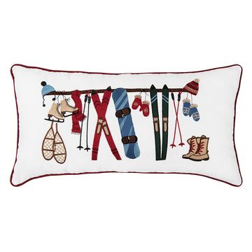 12x24 Snow Gear Pillow