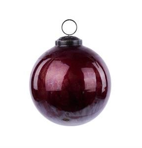 3.75" GLASS FINISH ORN