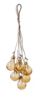 9.5" GLASS BALL CLUSTER