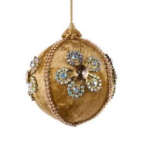 4"DIAMOND FLOWER ORN