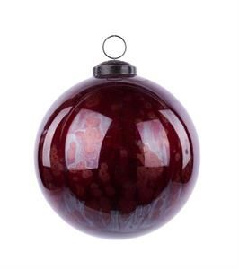 4.5" GLASS FINISH ORN