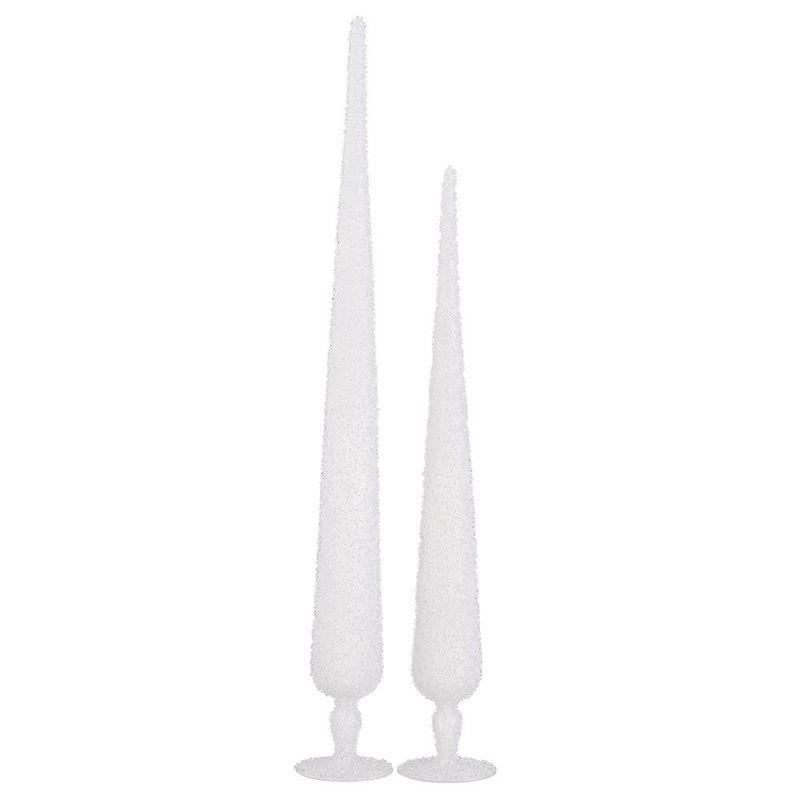 Beaded Glass Finial Set of 2 (24", 30")