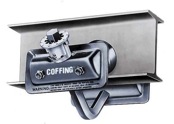 3 T Coffing VT Trolley 4 to 6-1/4 3 T Coffing VT Trolley 4 to 6-1/4"