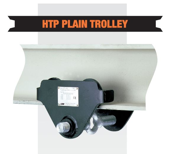 CM Trolley 1 Ton HTP (Push) Wide Flange CM Trolley 1 Ton HTP (Push) Wide Flange
