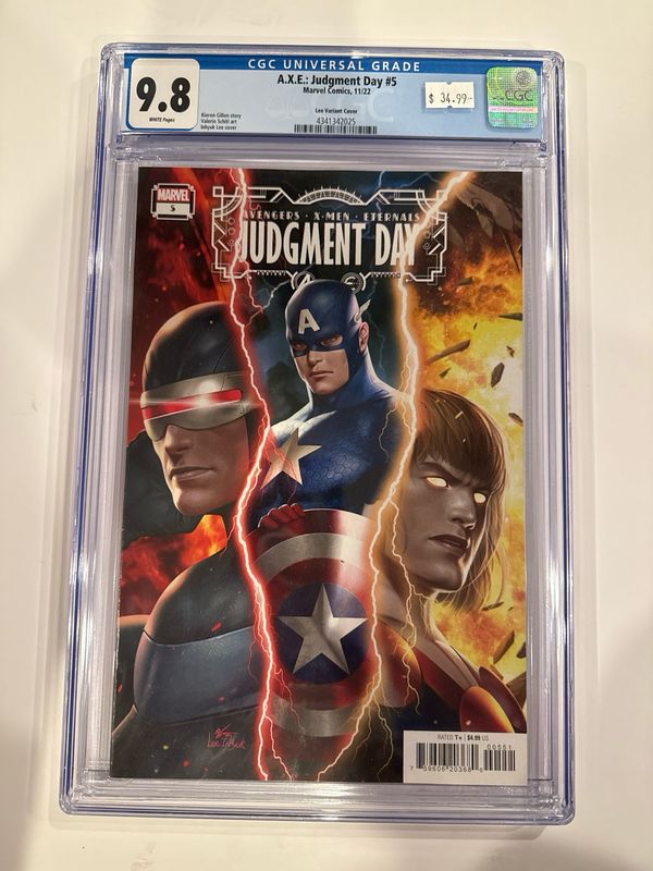 A.X.E. Judgement Day #5 - 2022 CGC 9.8