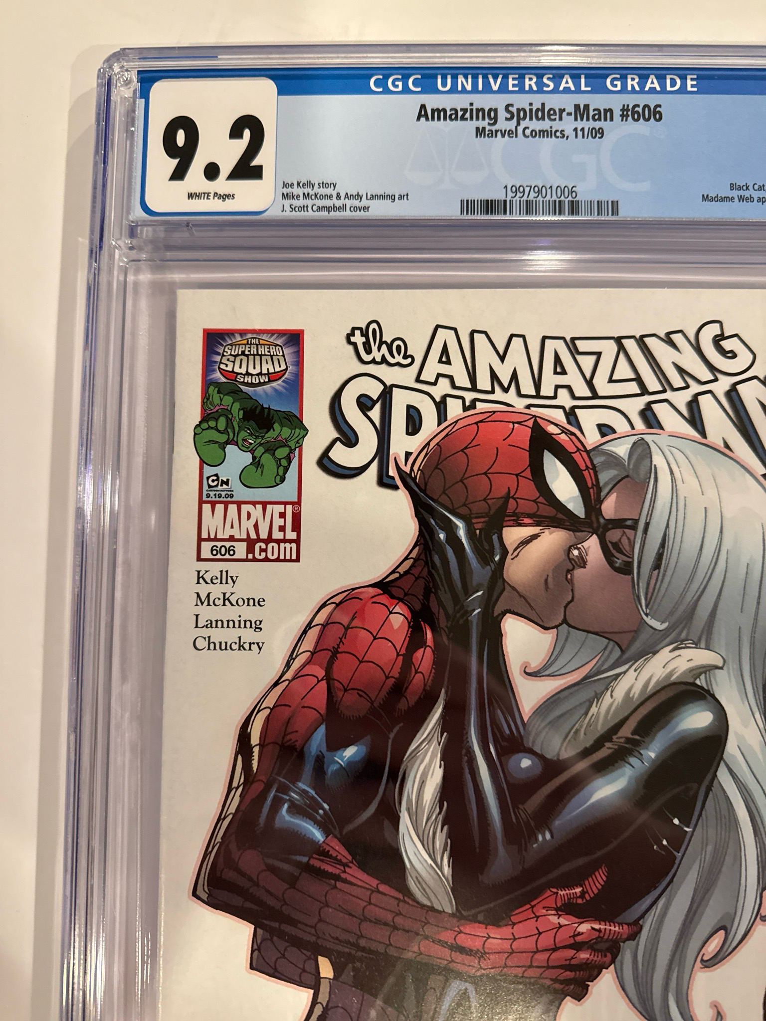 Amazing Spider-Man #606 - 2009 CGC 9.2
