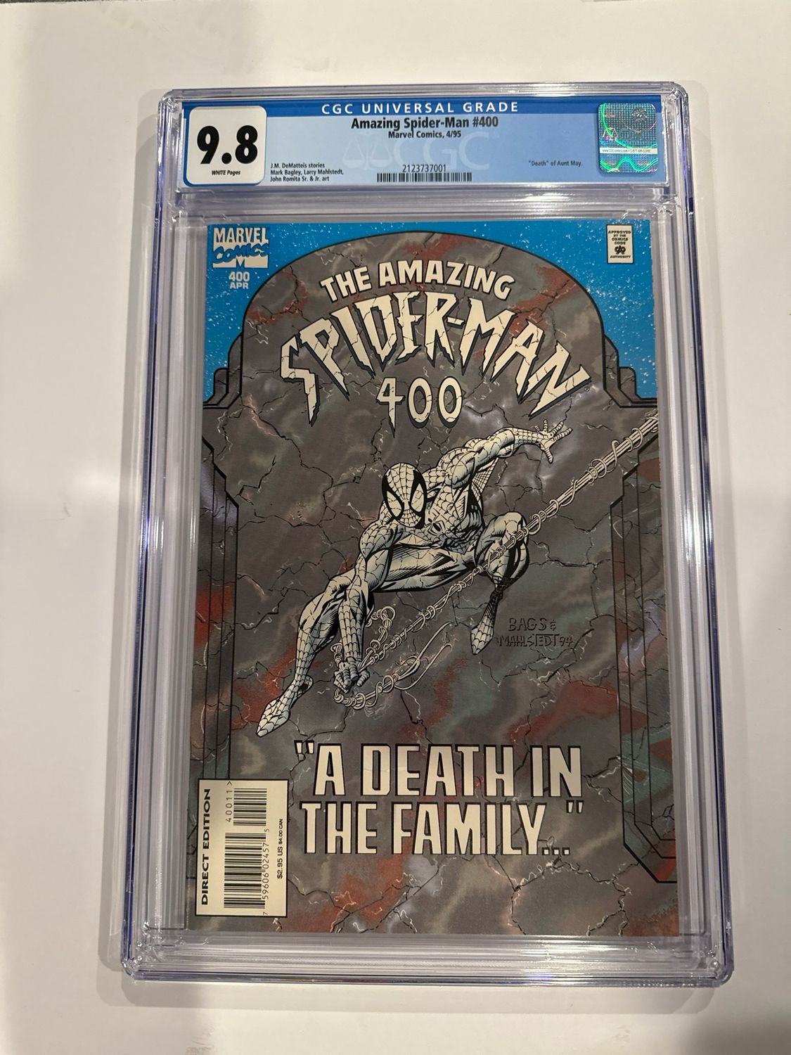 Amazing Spider-Man #400 - 1995 CGC 9.8