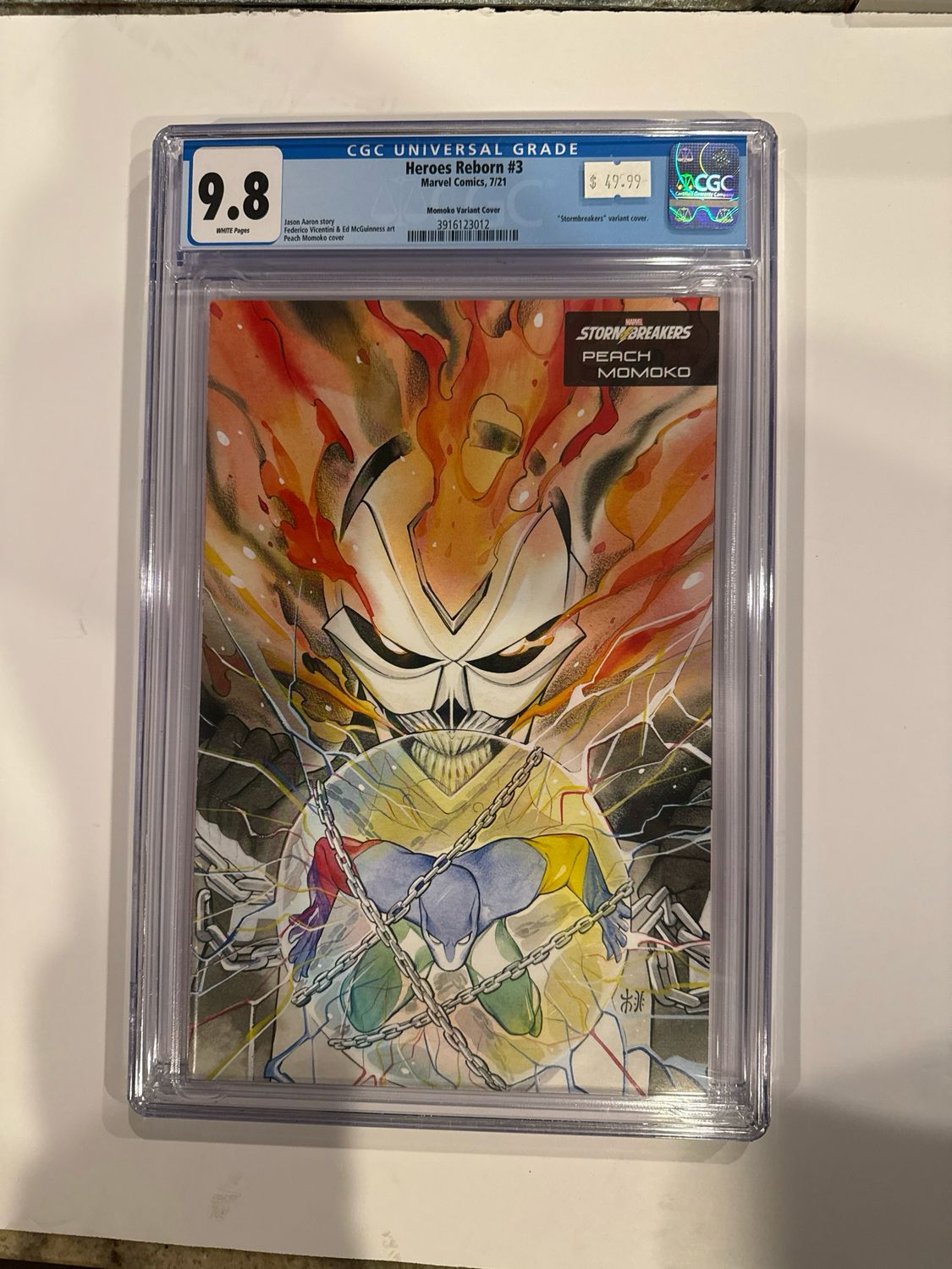Heroes Reborn #3 - 2021 CGC 9.8