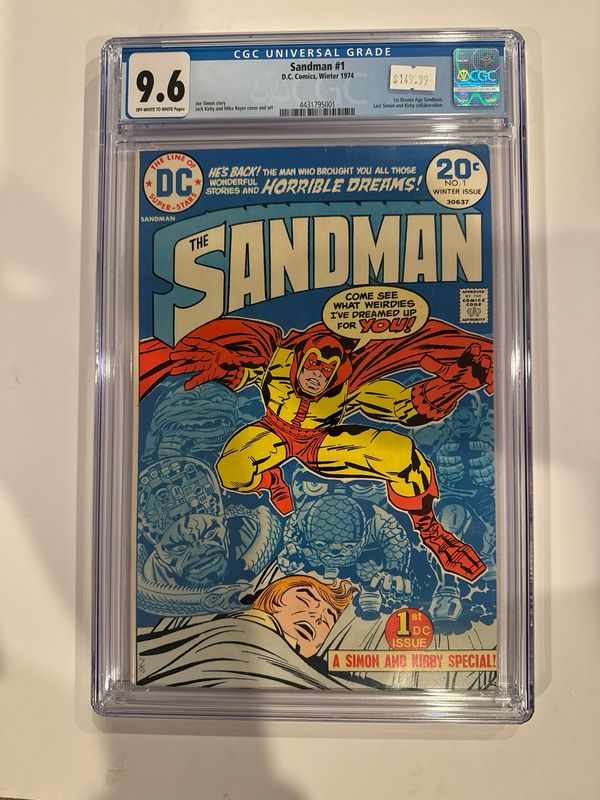 Sandman #1 - 1974 CGC 9.6