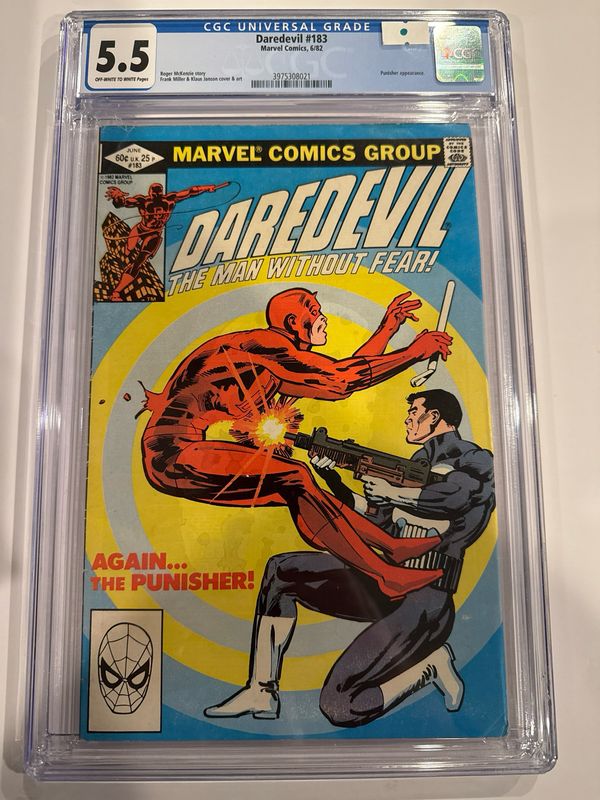 Daredevil #183 - 1982 CGC 5.5