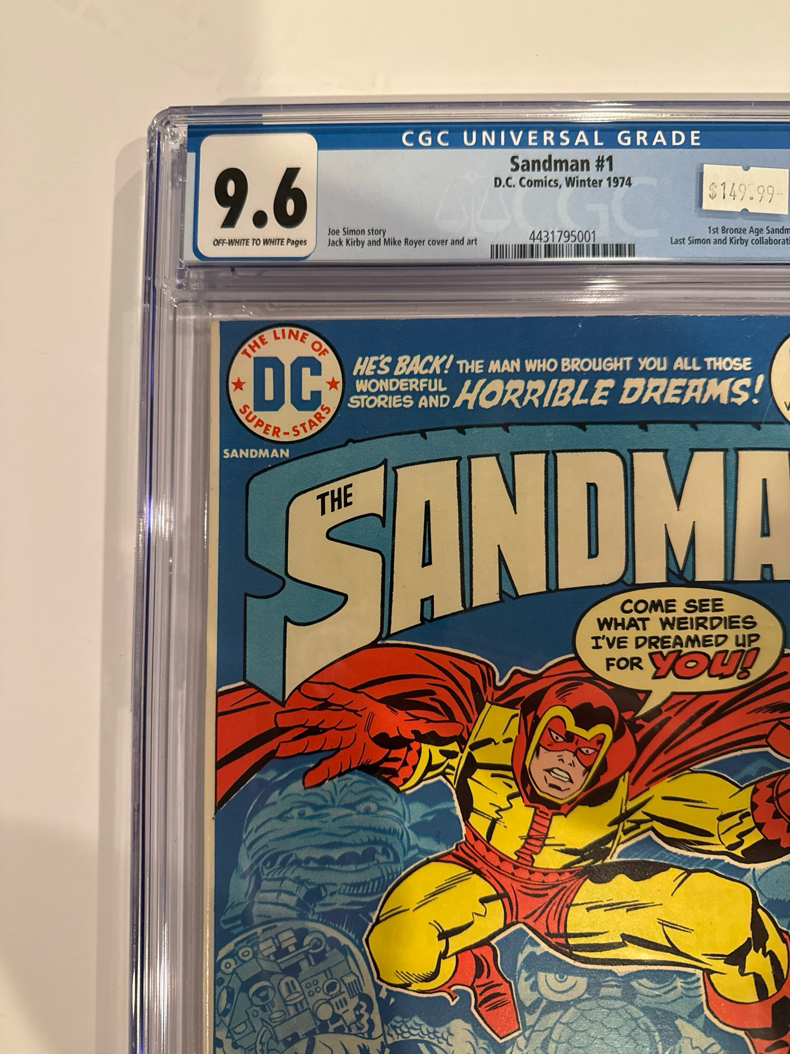 Sandman #1 - 1974 CGC 9.6