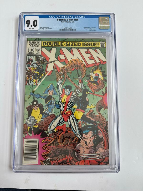 Uncanny X-Men #166 - 1983 CGC 9.0