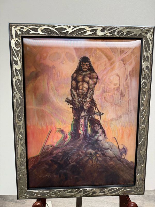 Frank Frazetta “Conan” 3D Lenticular