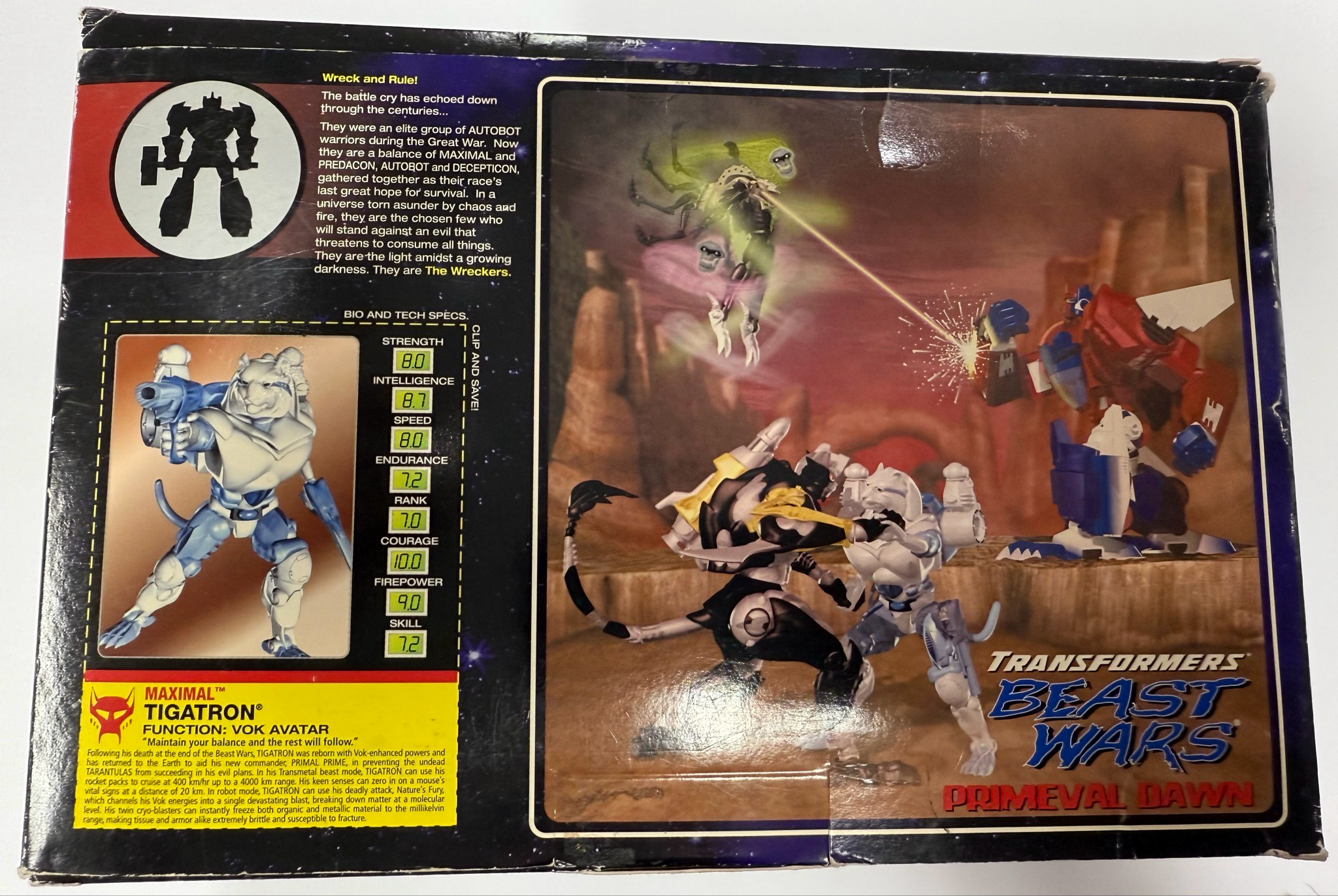 Transmetal Tigatron Botcon 2001 Exclusive