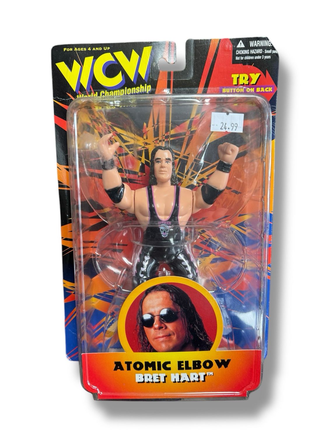 WCW Atomic Elbow Brett Hart