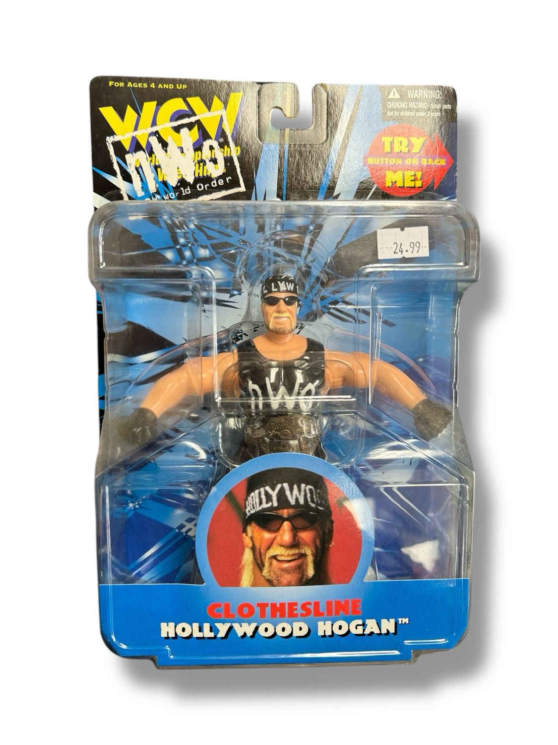 WCW Clothesline Hollywood Hogan