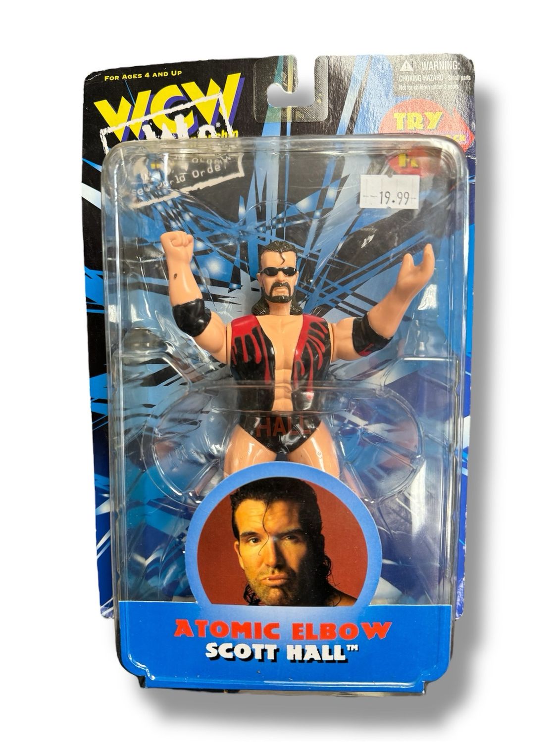 WCW Atomic Elbow Scott Hall