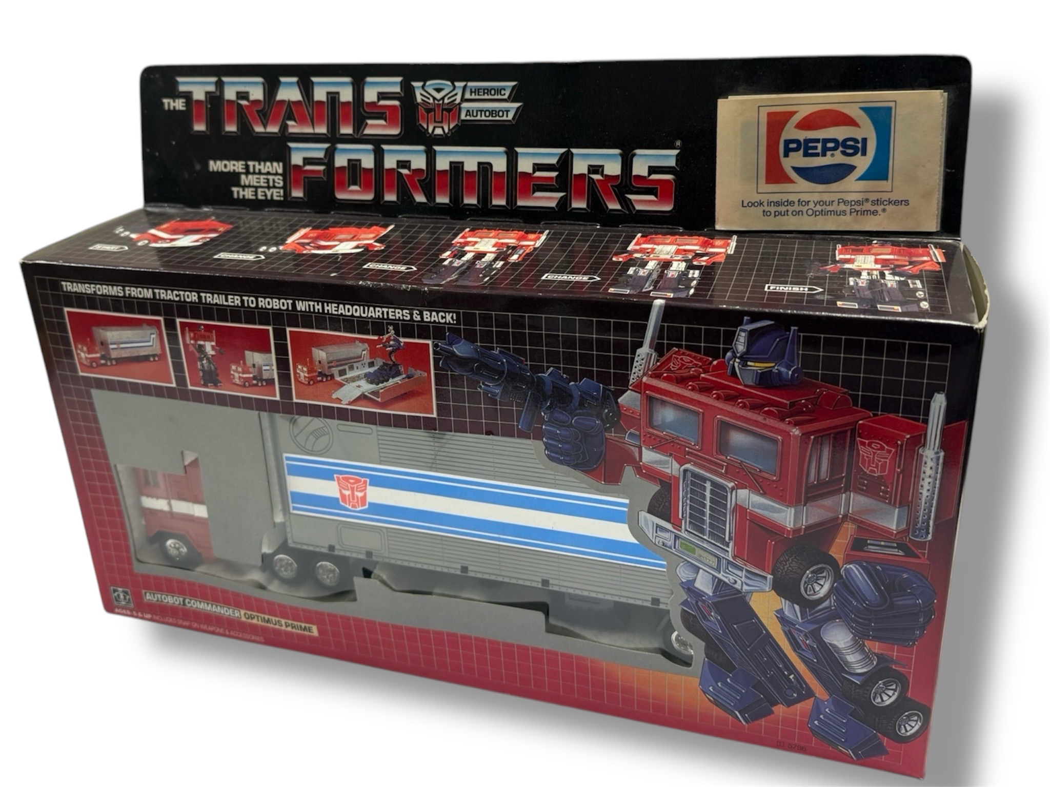 Optimus Prime - SEALED - 1985 Pepsi Version