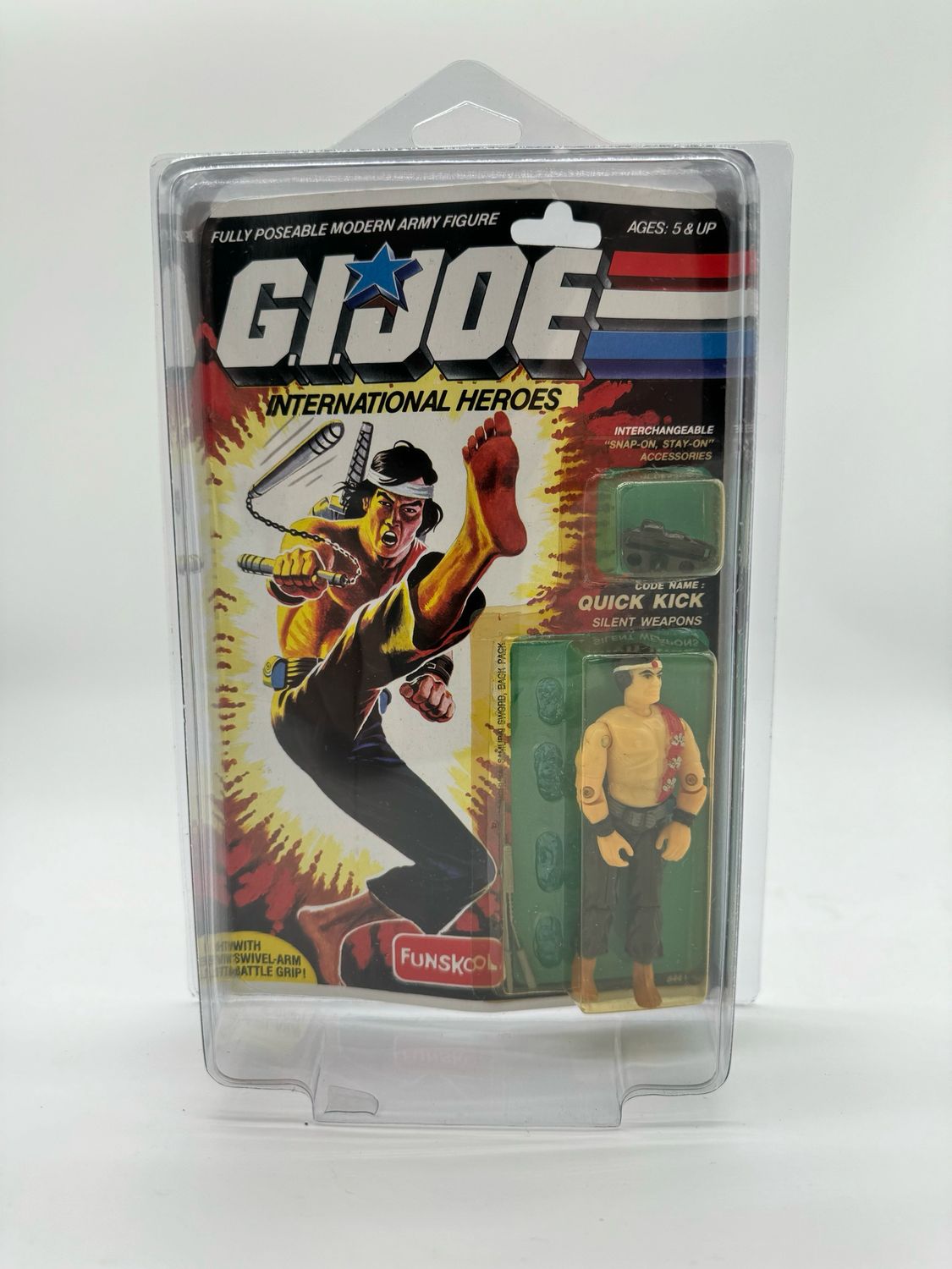 G.I. Joe Funskool Quick Kick (Russian Variant)
