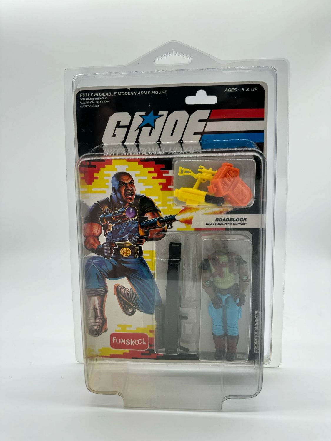 G.I. Joe Funskool Roadblock (Russian Variant)