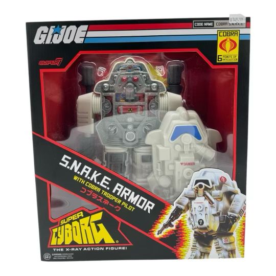 Super7 G.I. Joe S.N.A.K.E. Armor