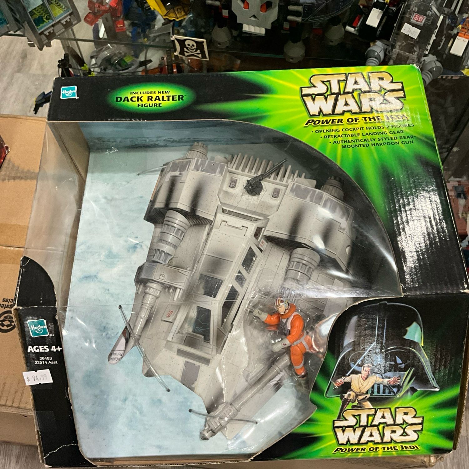 2001 Star Wars The Power of the Jedi - Luke Skywalker's Snowspeeder Dack Ralter