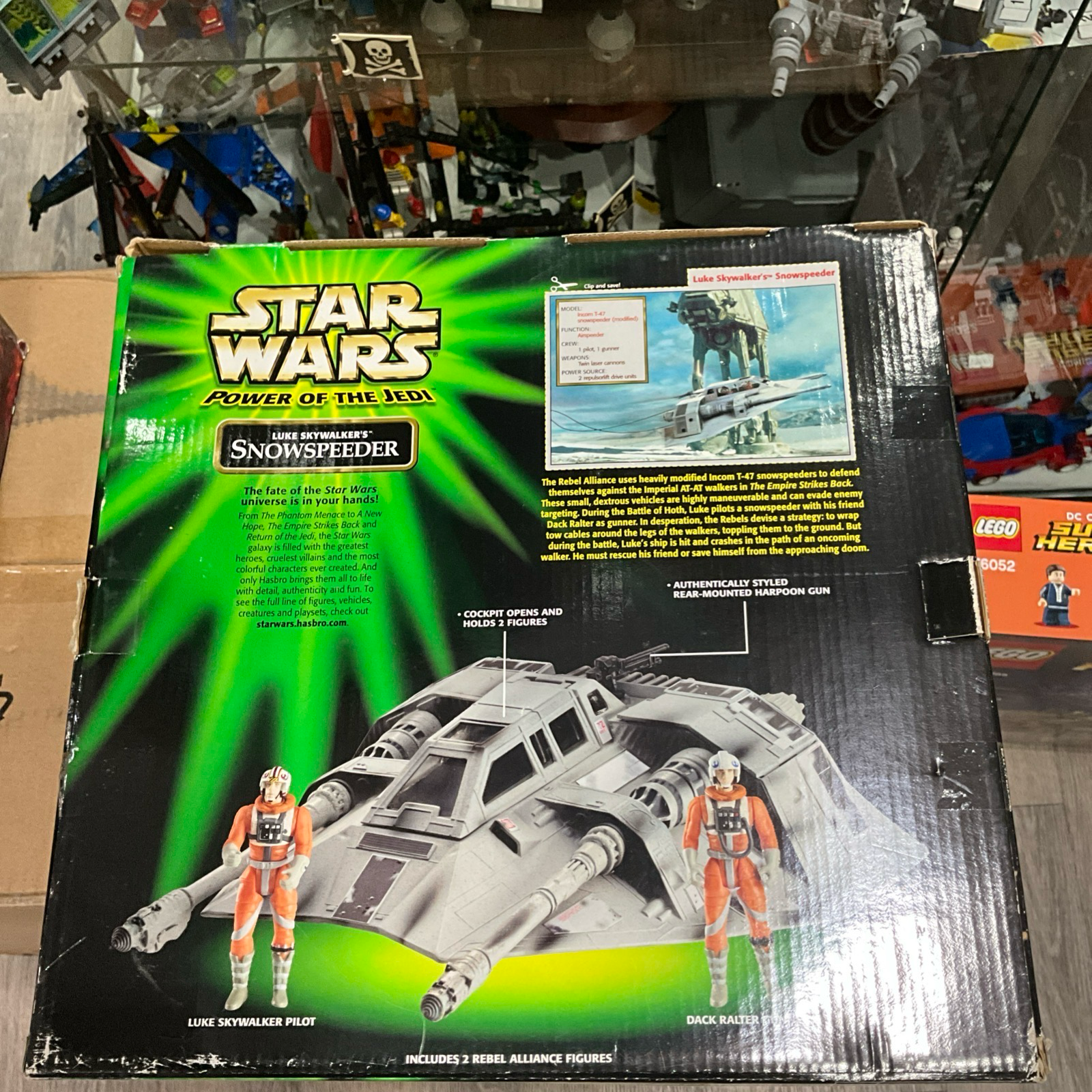 2001 Star Wars The Power of the Jedi - Luke Skywalker's Snowspeeder Dack Ralter