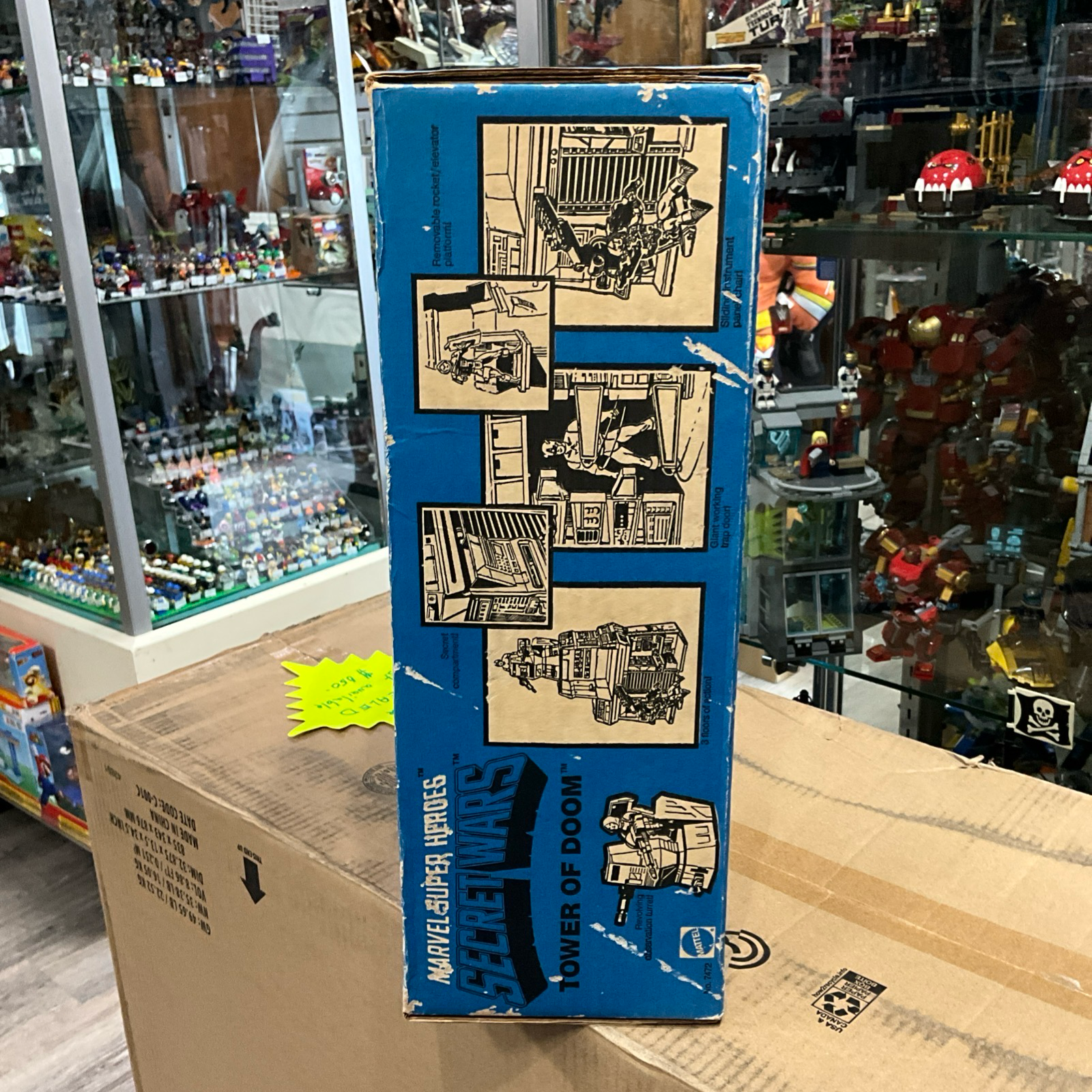 Mattel Marvel Secret Wars TOWER OF DOOM PLAYSET Factory Sealed