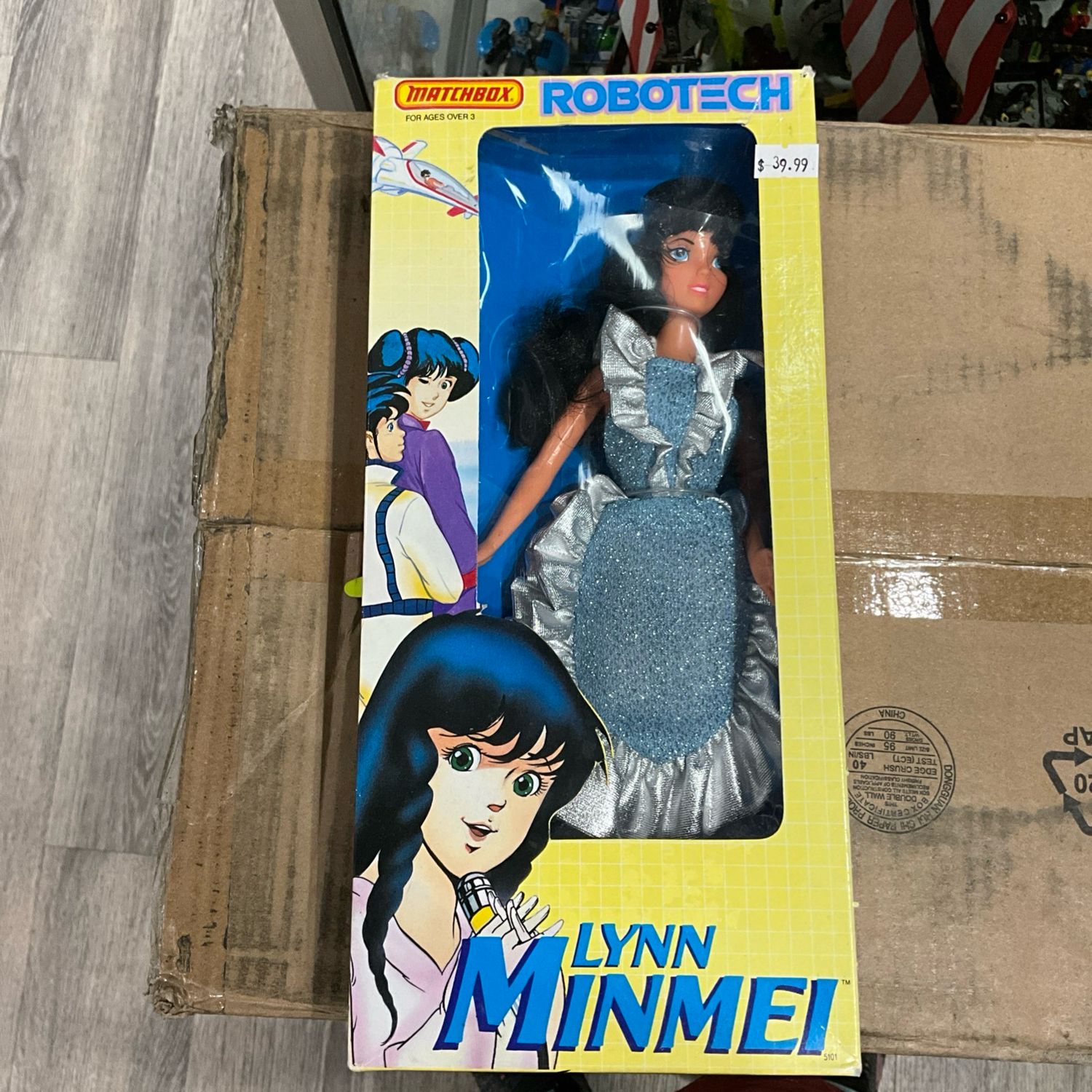 Lynn Minmei ROBOTECH 12” DOLL/FIGURE 1985 Matchbox SEALED