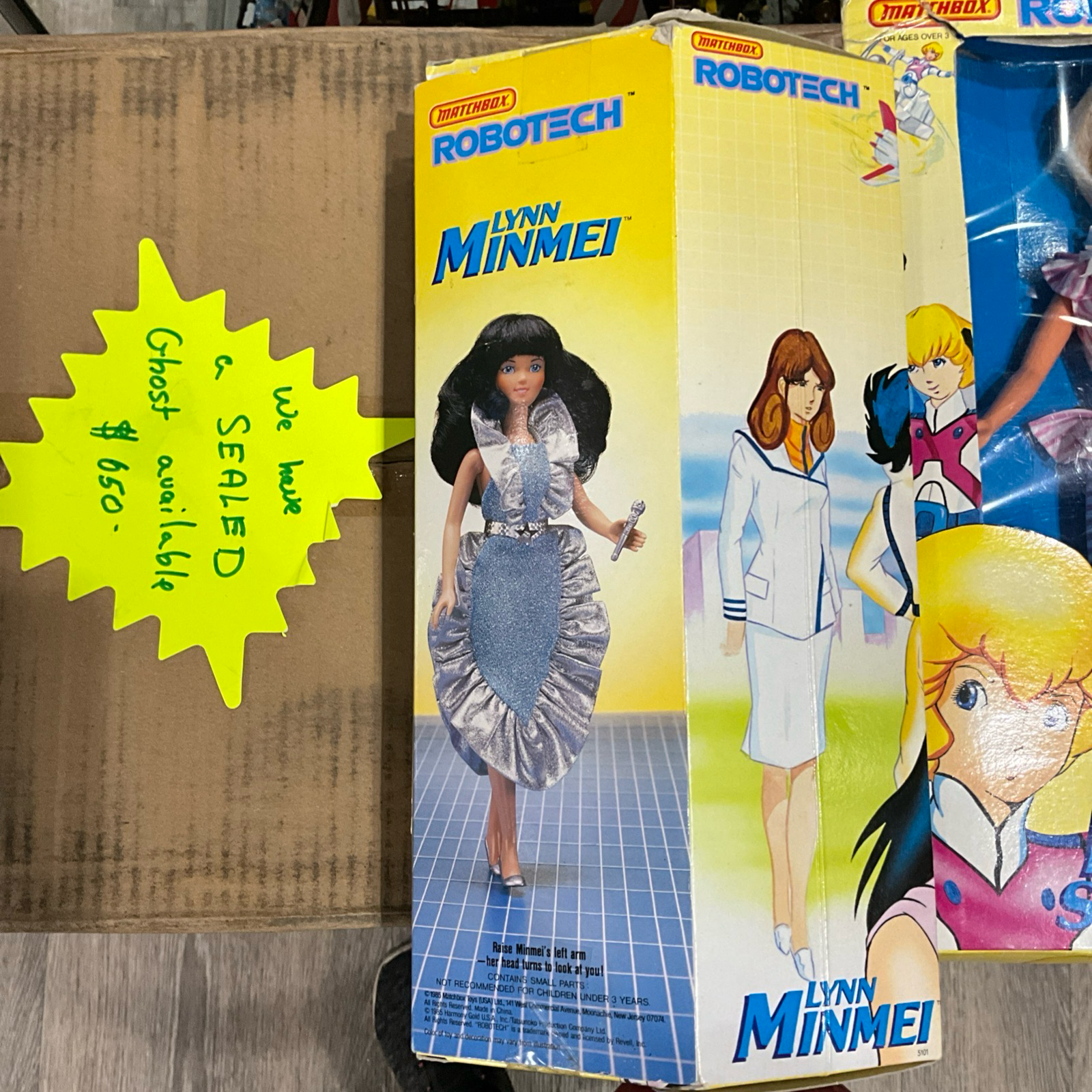 Lynn Minmei ROBOTECH 12” DOLL/FIGURE 1985 Matchbox SEALED