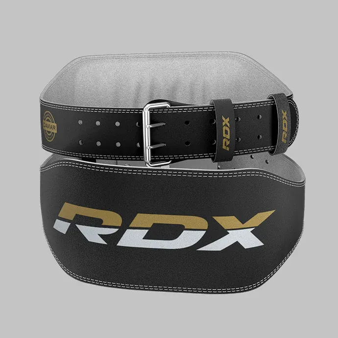 6 Leather Padded Belt / Small