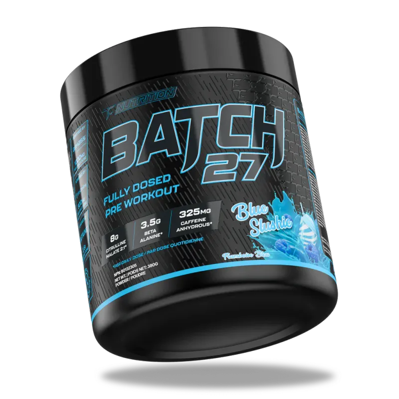 Batch 27 / 40 Servings / Blue Slushie