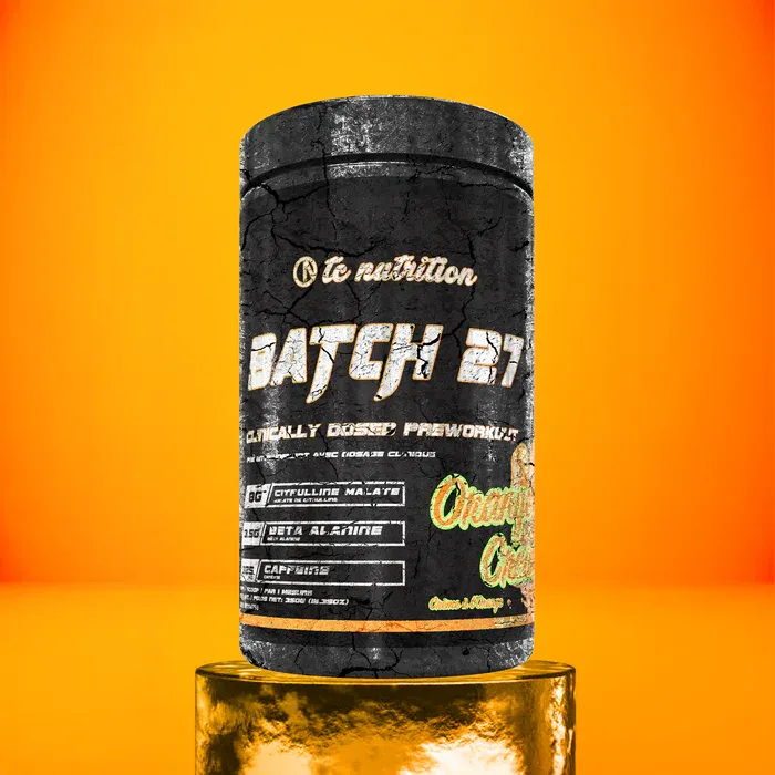 Batch 27 / 40 Servings / Orange Cream
