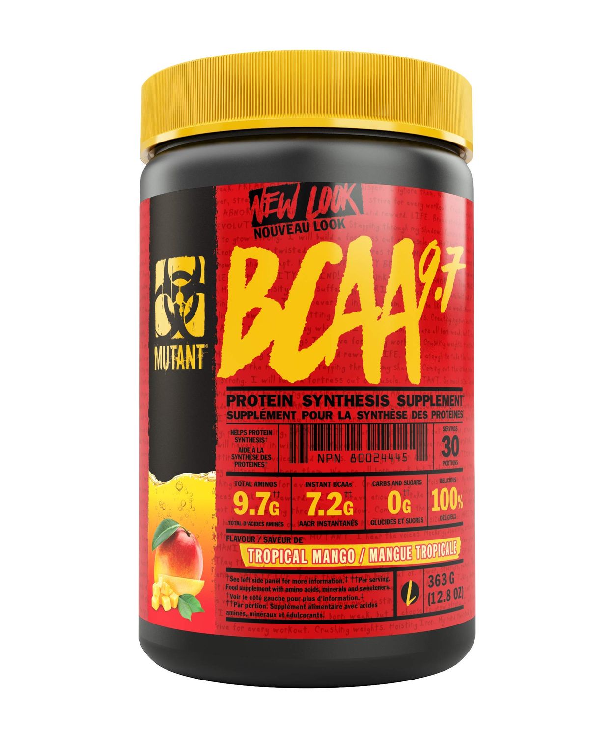 Mutant BCAA 9.7 / 30 Servings / Tropical Mango