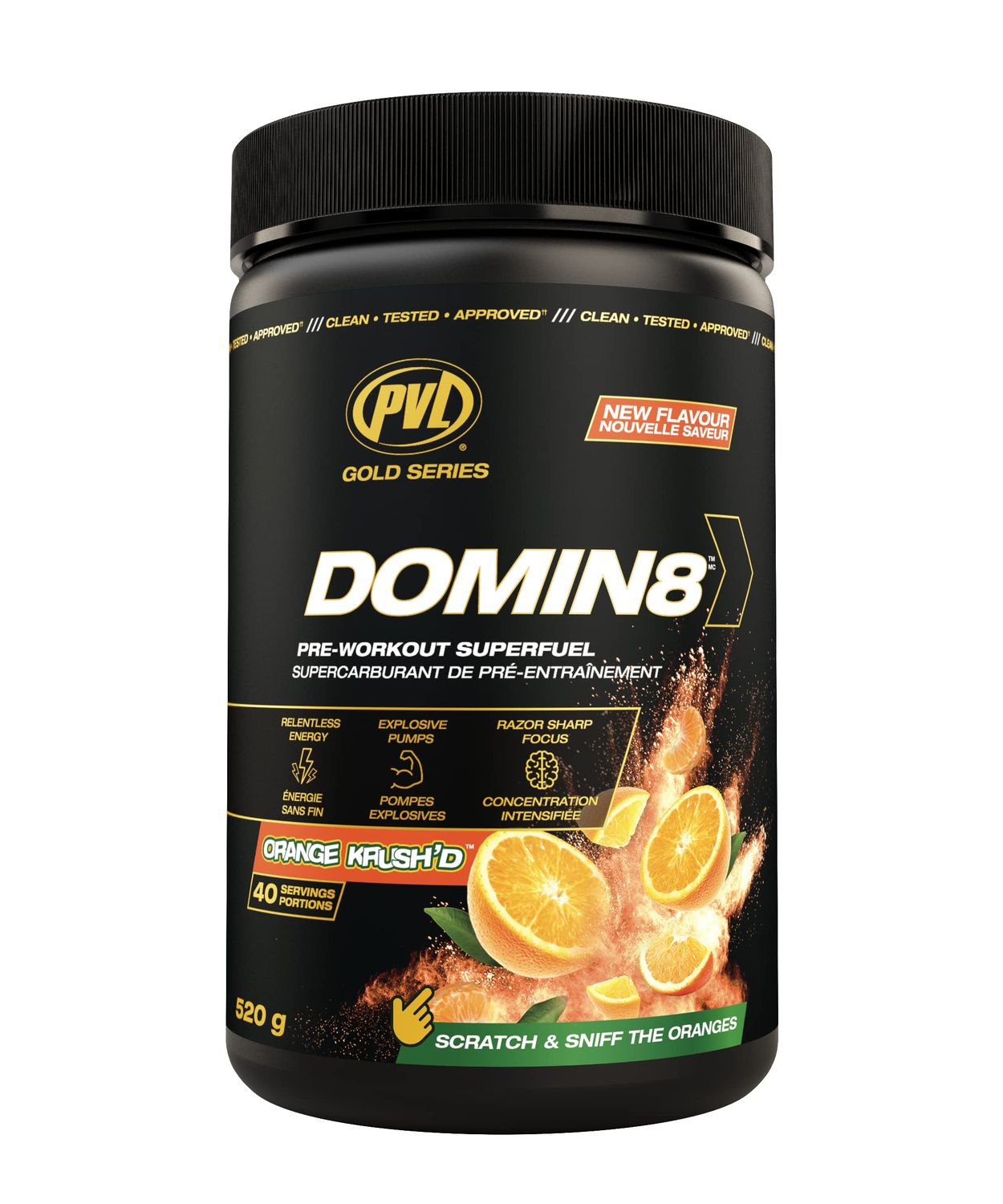Domin8 / Orange Krushd / 40srv